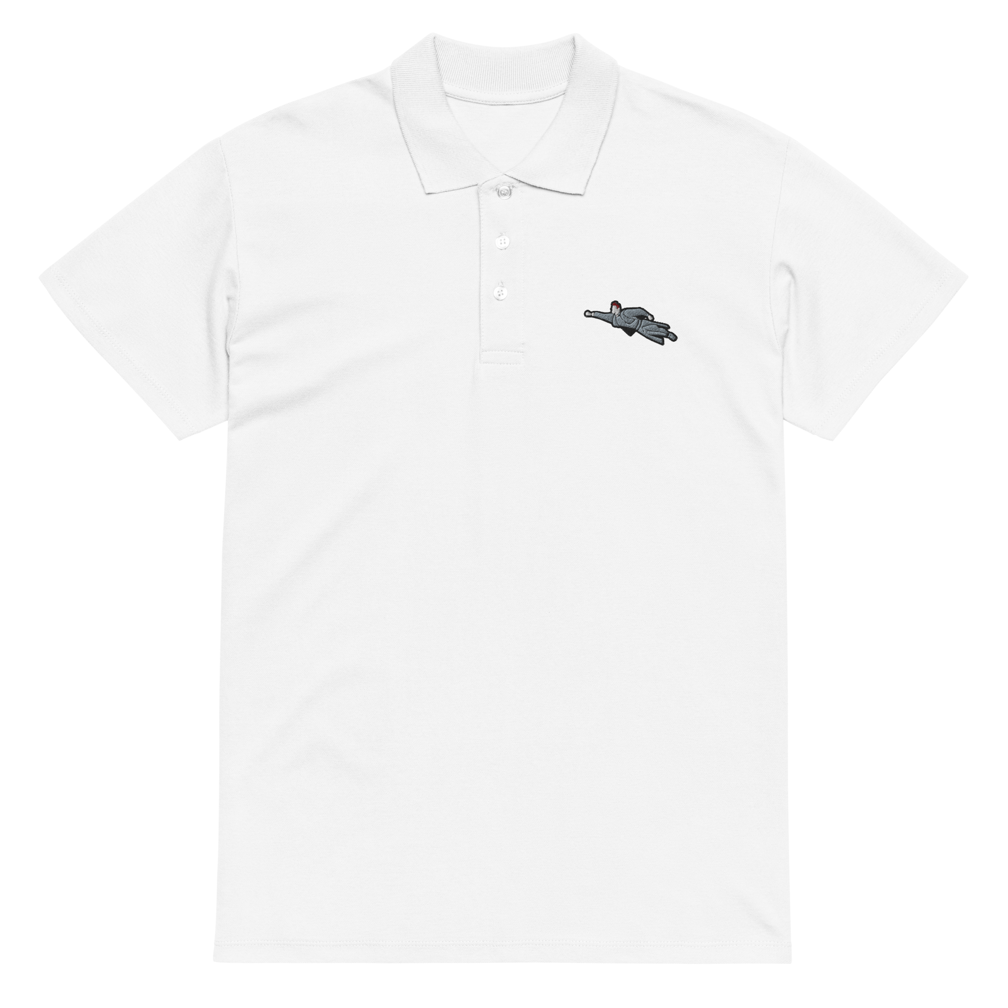Polo Super Priester Biobaumwolle (unisex) weiß