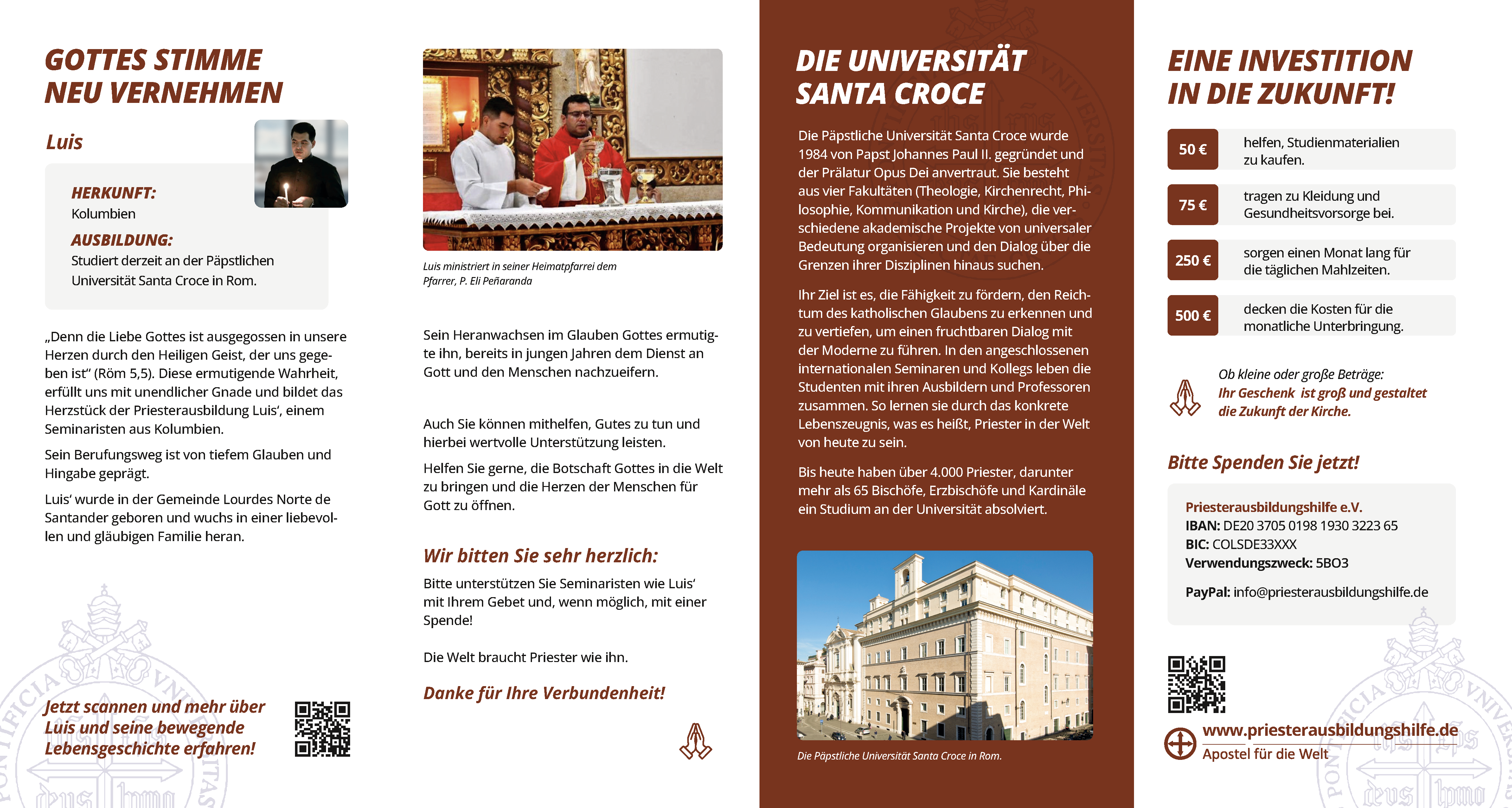 Kurzflyer "Gottes Stimme neu vernehmen"