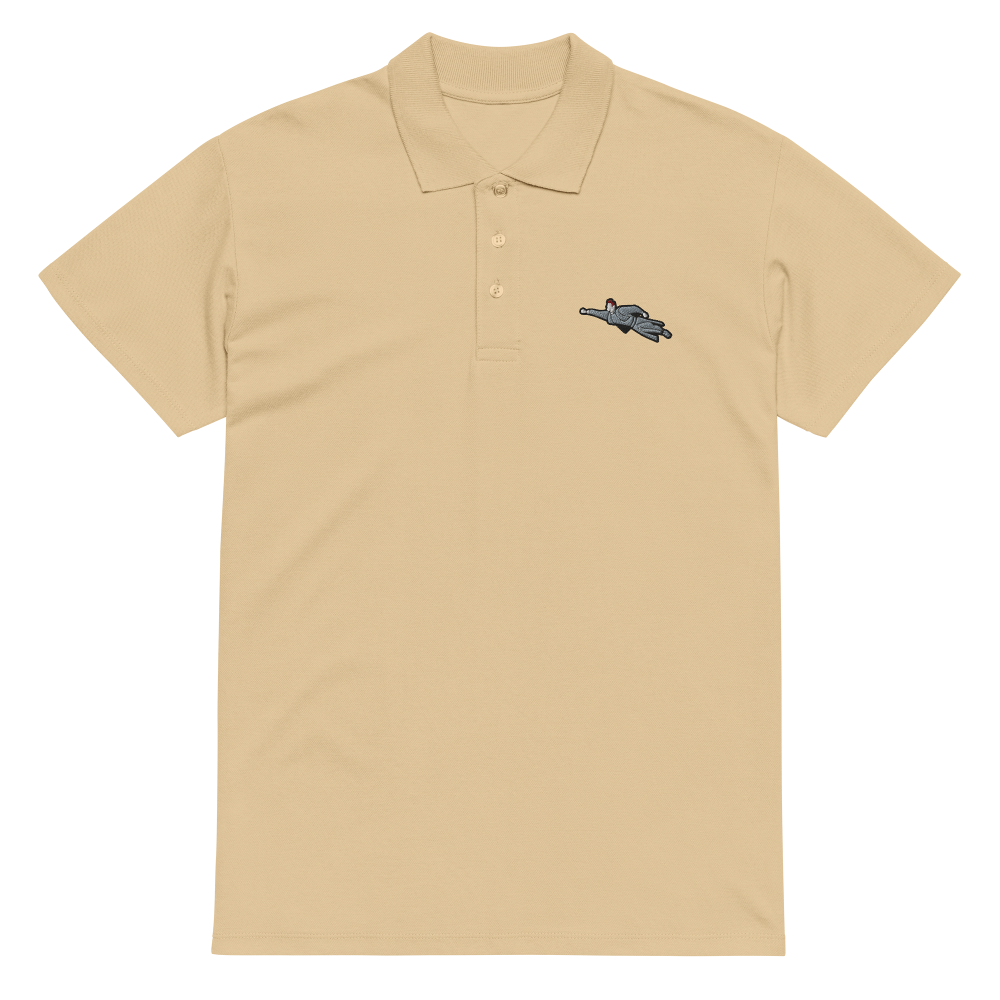 Polo Super Priester Biobaumwolle (unisex) beige