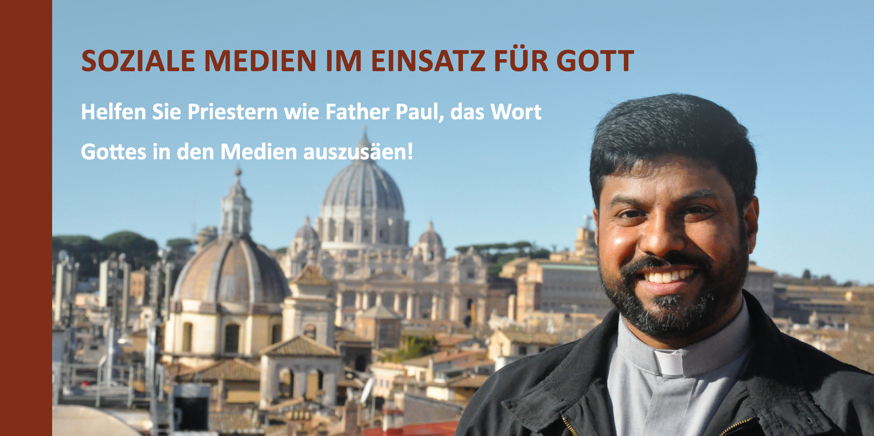 Flyer "Soziale Medien im Einsatz für Gott"